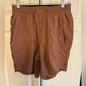 lululemon athletica Men's Rust Brown Athletic Shorts